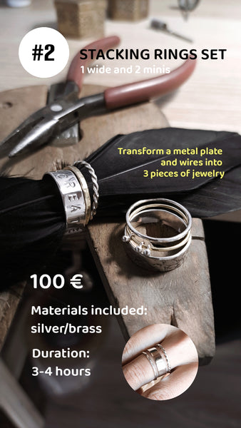 Book a private jewelry making class with MaterialMaya