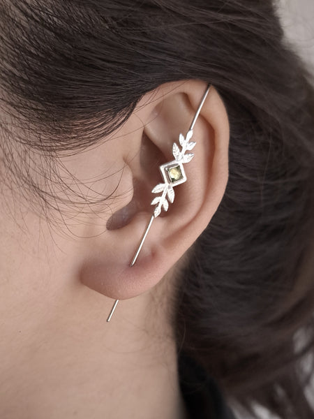 Primavera Ear Cuff with Cubic Zirconia