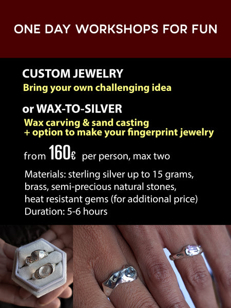 Private jewelry making class gift certificates