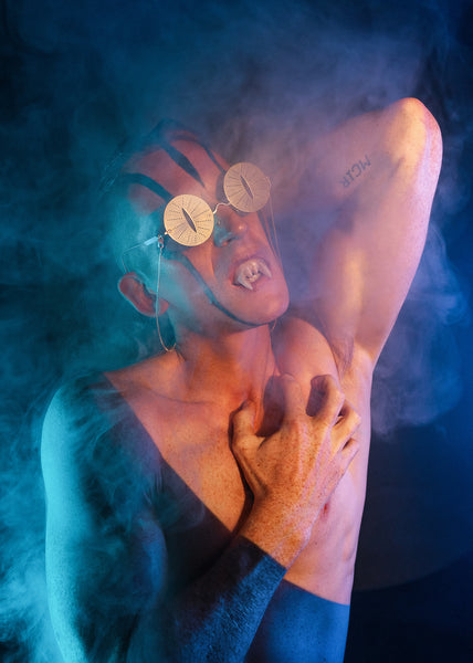 QUETZALCOATL Precious Eyewear (Sterling Silver Glasses)