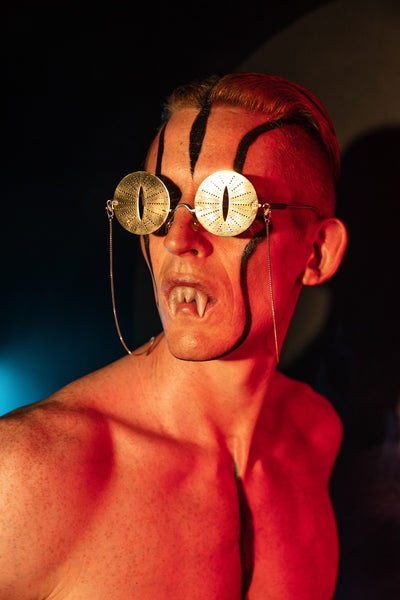 QUETZALCOATL Precious Eyewear (Sterling Silver Glasses)