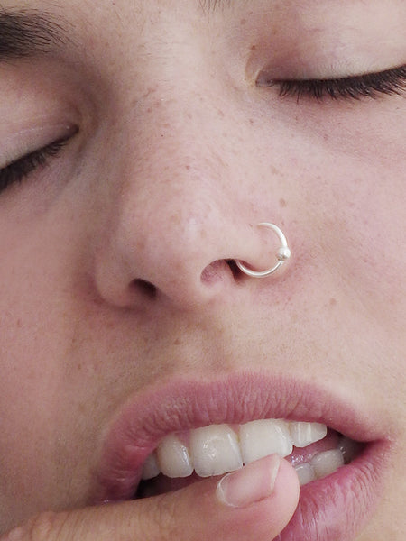 ~Baby~ Nostril - Nose Ring Fake Piercing