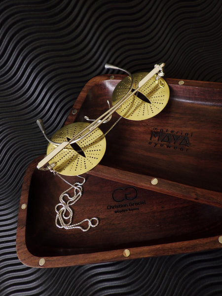 QUETZALCOATL Precious Eyewear (Sterling Silver Glasses)