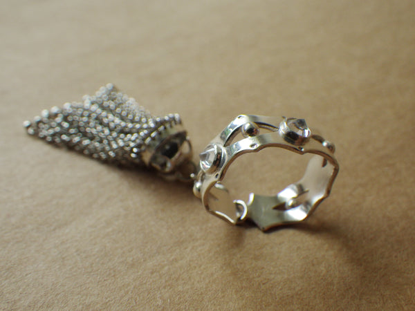 Snow Queen Ring with Cubic Zirconia