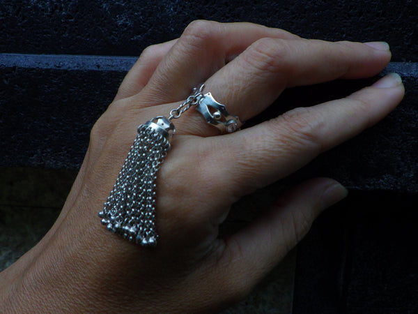 Snow Queen Ring with Cubic Zirconia