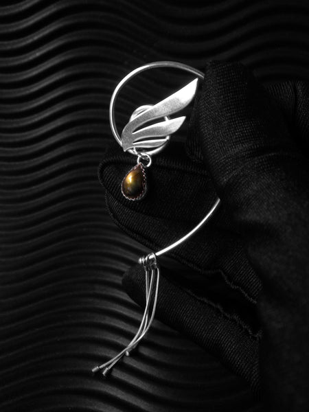 Hermes Ear Cuff with Labradorite - 2