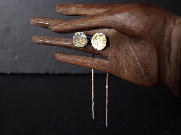 Muraco Earrings (full moon shape)