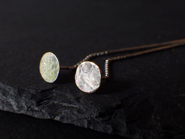 Muraco Earrings (full moon shape)