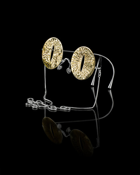 QUETZALCOATL Precious Eyewear (Sterling Silver Glasses)