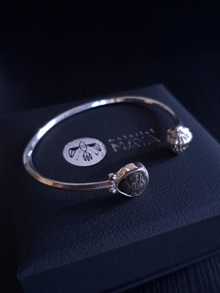 Obj#11 - Trilith Bracelet with a Real Baby Trilobite