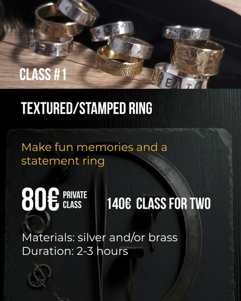 Book a private jewelry making class with MaterialMaya