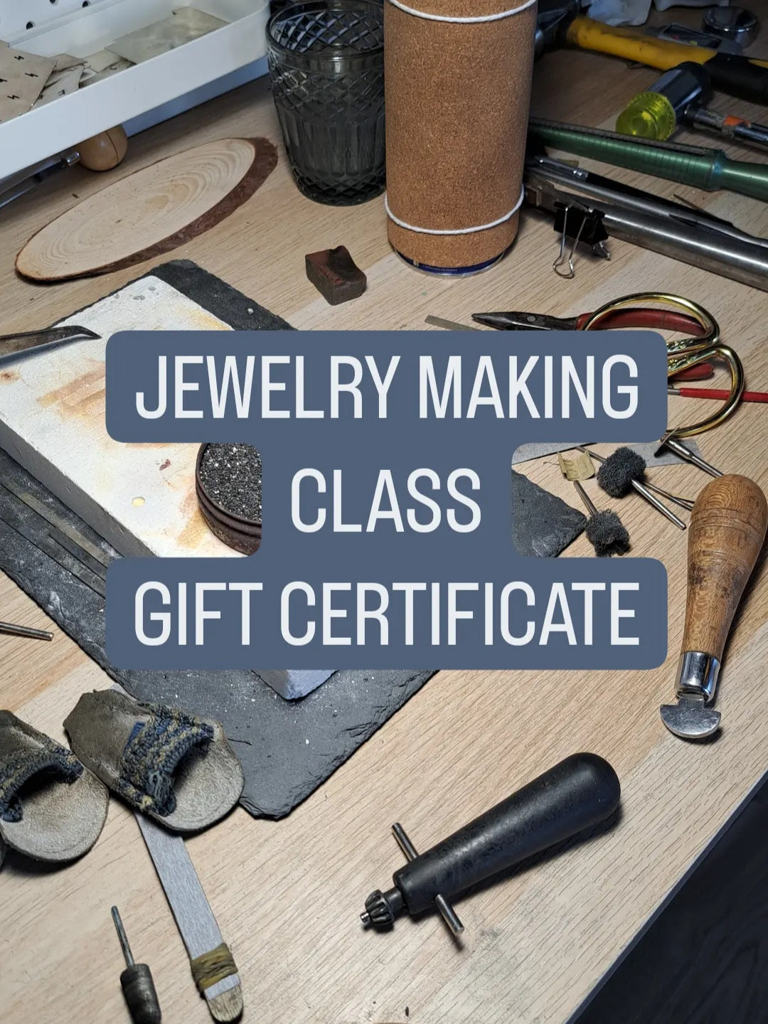 Private jewelry making class gift certificates