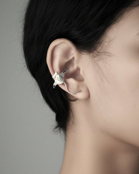 Manta Ray Ear Cuff
