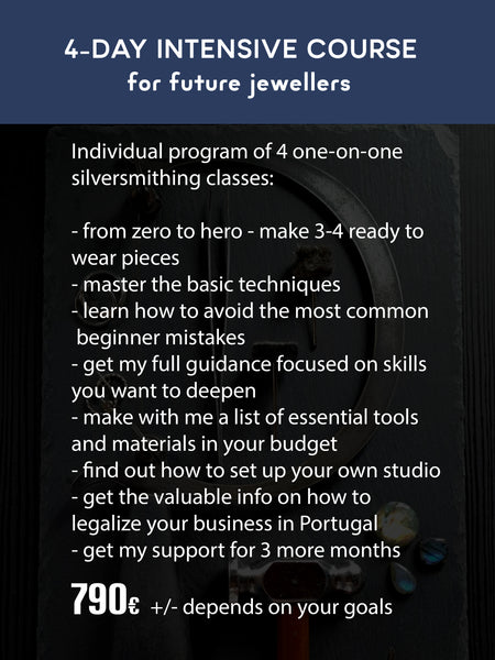 Private jewelry making classes and courses gift certificates