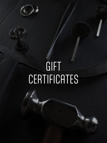 Private jewelry making classes and courses gift certificates