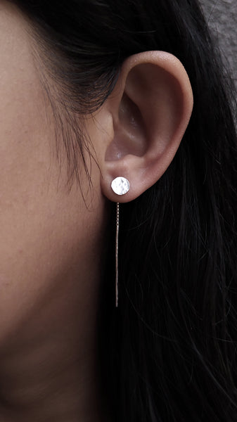 Muraco Earrings (full moon shape)